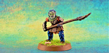 GW Orc Warrior with Lance Figure Painted LOTR - The fellowship of the ring