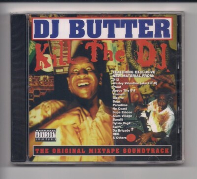DJ BUTTER - Kill the DJ CD rare! SEALED The original Mixtape Soundtrack 2000