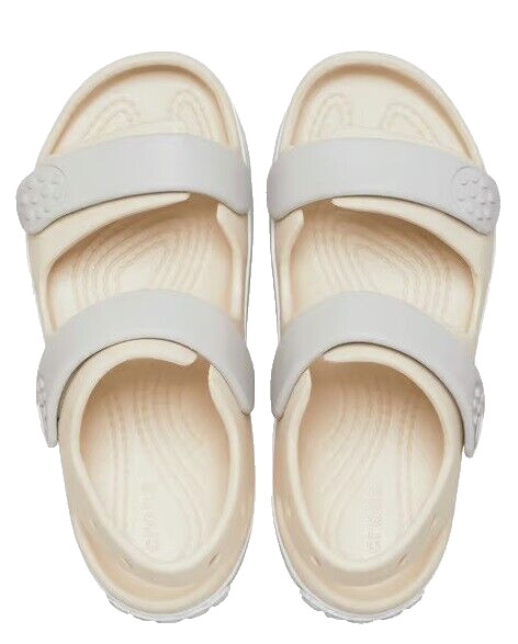 Sandalias Crocs Cruiser Crocband para niños pequeños y niños estuco/atmósfera - EE. UU. C8 UE 24-25