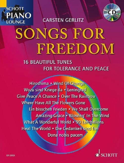 Thumbnail - Songs For Freedom. Klavier. Ausgabe Mit Cd | Carsten Gerlitz |