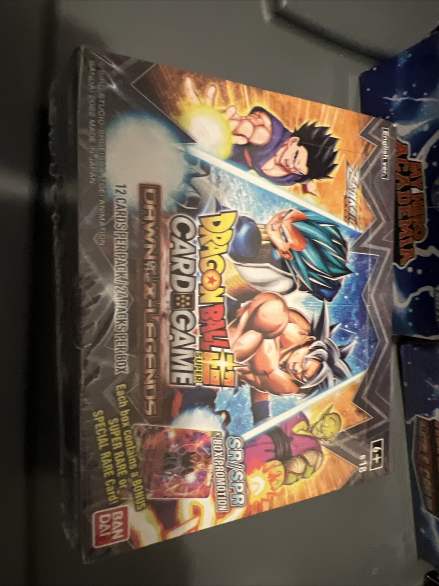 Dragon Ball Super Dawn of the Z-Legends B18 Sealed Booster Box | eBay