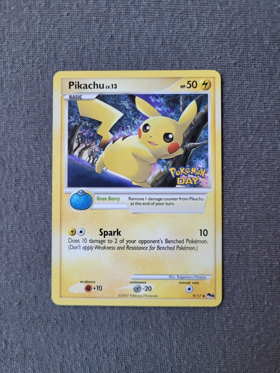 Pokemon Pikachu Pop Series 6 Pokemon Day Stamped NM-M