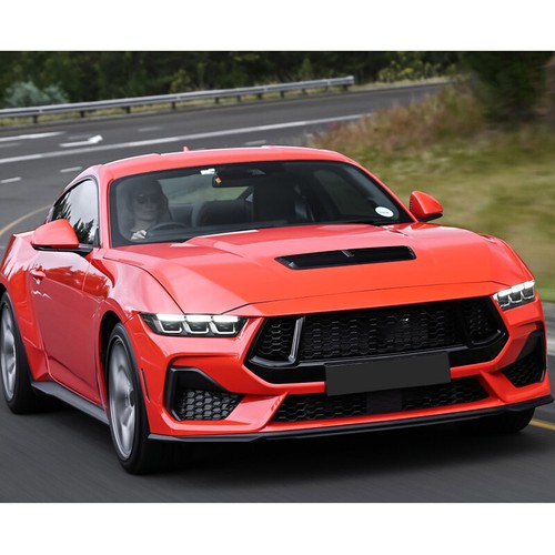 For Ford Mustang GT S650 2024~2025 Front Bumper Spoiler Fins Canards Strip Trims - Bild 3 von 12