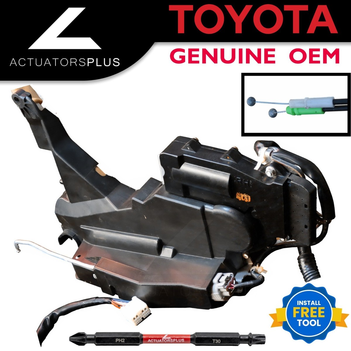 その他 mmg Lexus LS430 Front Right Passenger Door Lock Actuator Easy