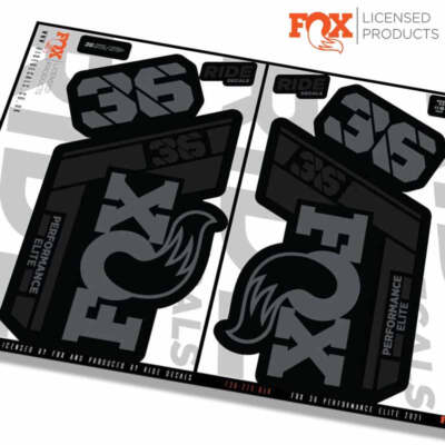 Autocollants Compatibles RWP-427 Pour Fourche FOX 36 Performance/Elite 2021 - Neufs Espagne