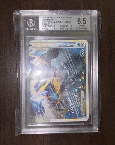 Palkia & Dialga LEGEND graded BGS 6.5 for sale on eBay