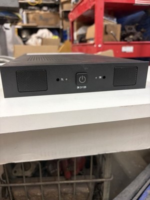 Sonance Sonarray SR 2-125 DSP Power Amplifier Black EQ Not Tested As Is