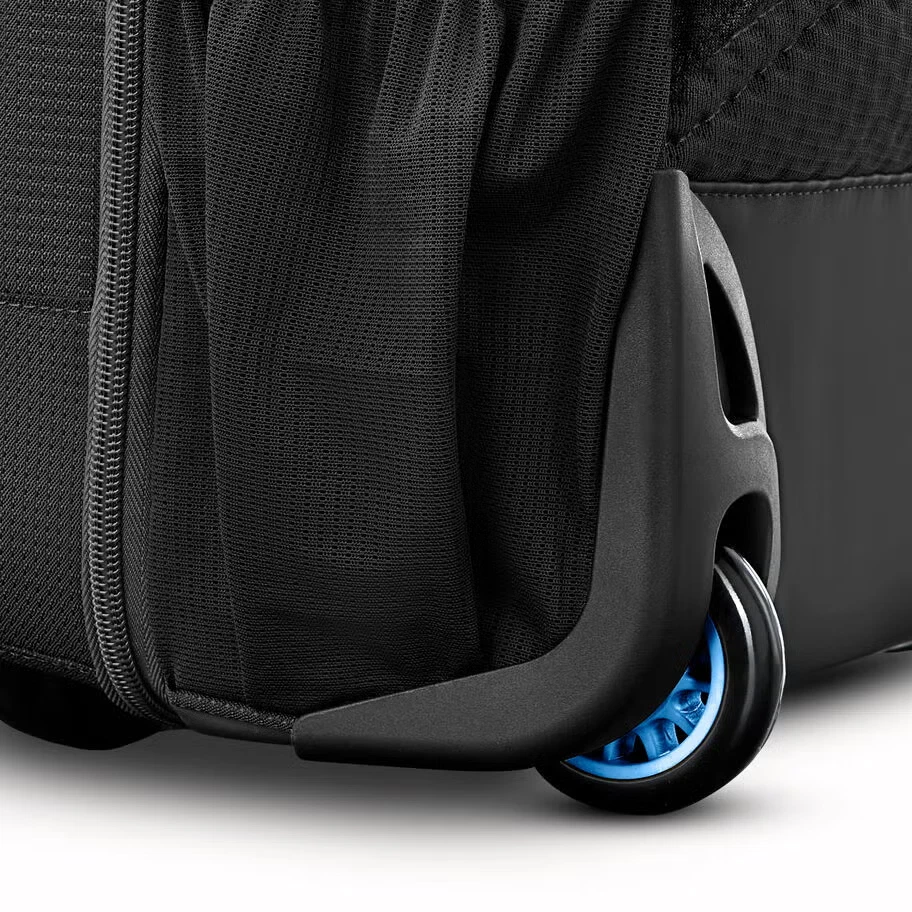 New HIGH SIERRA Hi-Life 3-in-1 Convertible Wheeled Backpack Black Travel Bag - Image 2 of 4