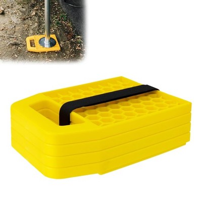 Unterlegplatten Wohnwagen 4 Stück, Wohnmobil Wagenheber Pad, Wagenheber Nivel...