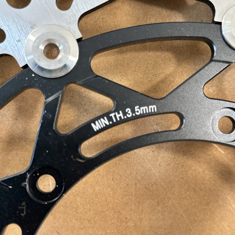 Nueva pieza de disco de freno de 3,5 mm # ZN782BLA para motocicleta KTM Foto 2 de 4