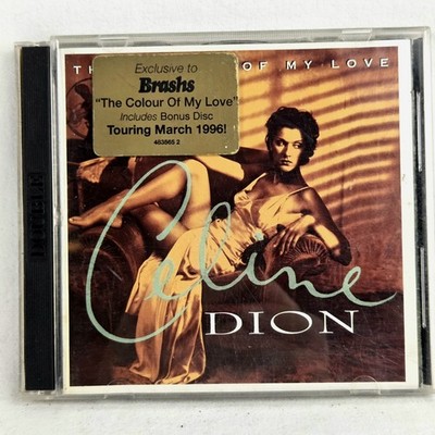 CELINE DION The Colour Of My Love 2CD 1995 BRASHS Exclusive Australia Tour Rare
