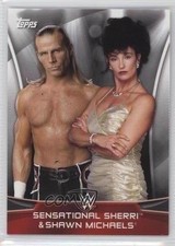 2016 Topps WWE Divas Revolution Power Couples Sherri Martel Shawn Michaels 2o7