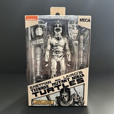 Neca Teenage Mutant Ninja Turtles Casey Jones Black And White Variant Boxed 7