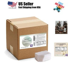BEEF TALLOW MD. Life Beef Tallow for Cooking - Food Grade Grass Fed Beef Tall...