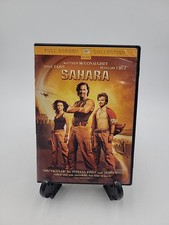 Sahara DVD, 2005, Full Screen Matthew McConaughey, Penelope Cruz, Steve Zahn