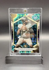 2023 Bowman U SHEDEUR SANDERS Teal Geometric /15 🔥 ( BOOKEND )