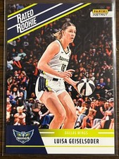 2025 Panini Instant WNBA Rated Rookie #RRR-20 Luisa Geiselsoder Dallas Wings RC