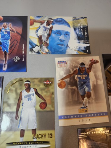 2003 UD Black Diamond CARMELO ANTHONY Rookie Gems Lot - Picture 8 of 9