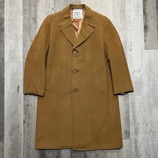 Cappotto da volo vintage anni 70 Hickey Freeman capelli cammello Union Made soprabito esterno preppy