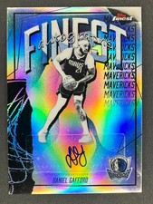 2025-26 Topps Finest - Autographs Daniel Gafford #FAU-DG Refractor (AU) MAVS