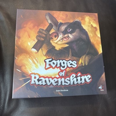 Forges of Ravenshire Board Game By BA Games Used Complete Mint Condition
