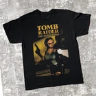 1999 Tomb Raider The Last Revelation PS1 T-Shirt Vintage Video Game Tee S-5XL