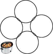 Lid Latch Strap Rubber Bands for Hamilton Beach Crock Pot 4-Piece Set