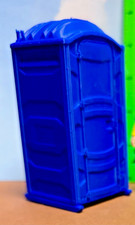 1:18 SCALE DIORAMA BLUE ''PORTA PUTTY ''