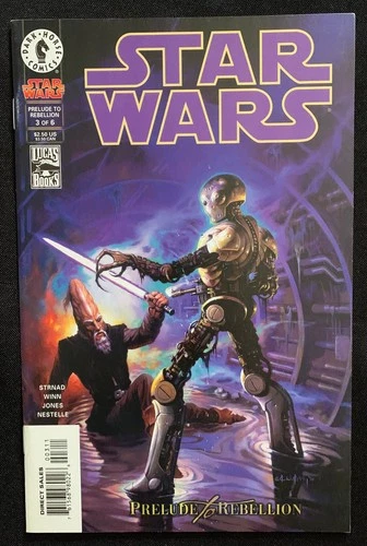 1999 Dark Horse Comics Star Wars Prelude To Rebellion #3