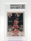 MICHAEL JORDAN 1990-91 FLEER NBA BASKETBALL CHICAGO BULLS #26 BGS 9 Q0481