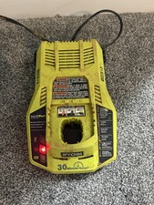 Ryobi P117 18V ONE Battery Charger Green 30-Minute Charge Single Battery