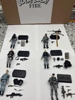 G.I. Joe Pit Commandos. Set of 6. No. 5 /5. ROC 25th anniversary. 2 are custom.