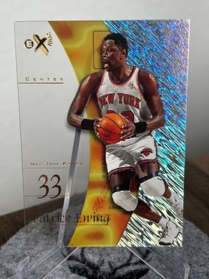   Patrick Ewing 1997-98 E-X2001 #21 New York Knicks NBA