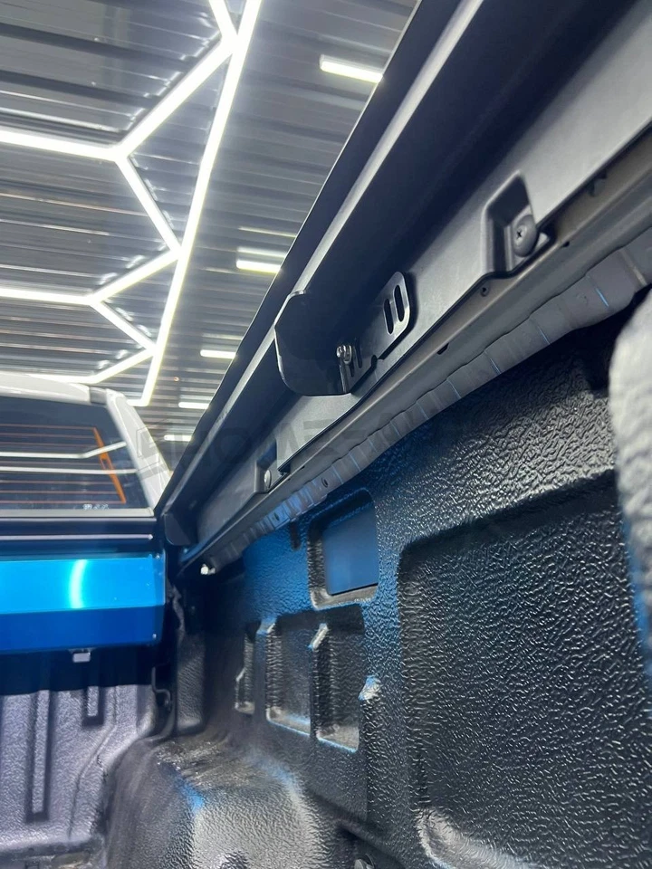 5FT Retractable Truck Bed Tonneau Cover Aluminum For 2022-2025 Ford Ranger - Image 3 of 4