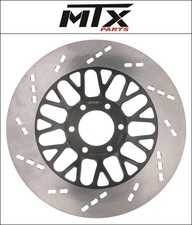 Suzuki GSX 400 L 1980-1983 [Front Left MTX Black Round Solid Brake Disc]