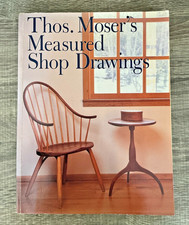 Thos Moser's Measured Shop Drawings for American Furniture by Moser Paperback 