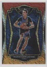 2020 Select Premier Level Red White Orange Shimmer Prizm Aleksej Pokusevski 0w77