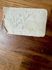 Paul Seiler Oakland Raiders Autographed Paper 1971-73 #65 OT