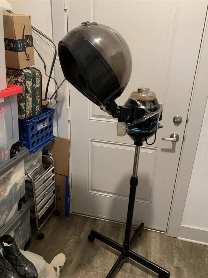 3 in 1 Orbiting Infrared Hair Dryer Salon Hair Dryer Hair Steamer w/ 4 Wheels - Image 2 of 4