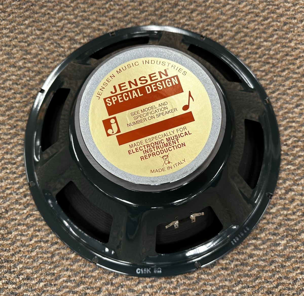 Vintage Jensen Guitar Speakers Australia Jensen P10R-F 10