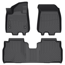 Floor Mats Liner Carpets For 2024-2025 Chevy Equinox Ev Tpe Rubber All Weather