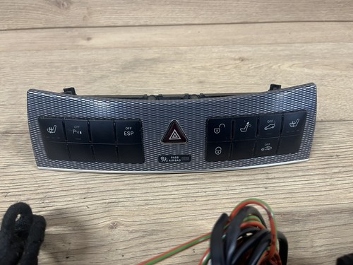 Telar cableado térmico asiento delantero mercedes clk w209 a2035407134 panel de control superior - Imagen 3 de 3