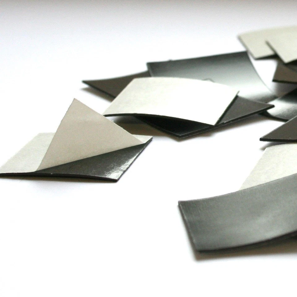 100er Set Magnet-Plättchen selbstklebend I Größe 2x2 cm I mag_001 - Bild 2 von 4