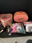 Vintage Barbie Fold Out Toy 1994 And Nesting Box’s W/ Accessories