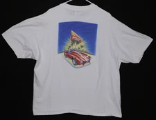 In N Out Burger T-Shirt California Candy Apple Red Sports Car White Mens 2XL