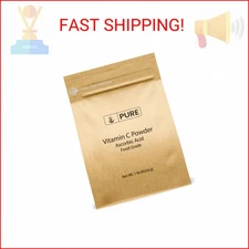 PURE ORIGINAL INGREDIENTS Vitamin C Powder (1 lb) Ascorbic Acid, Non GMO, Dietar