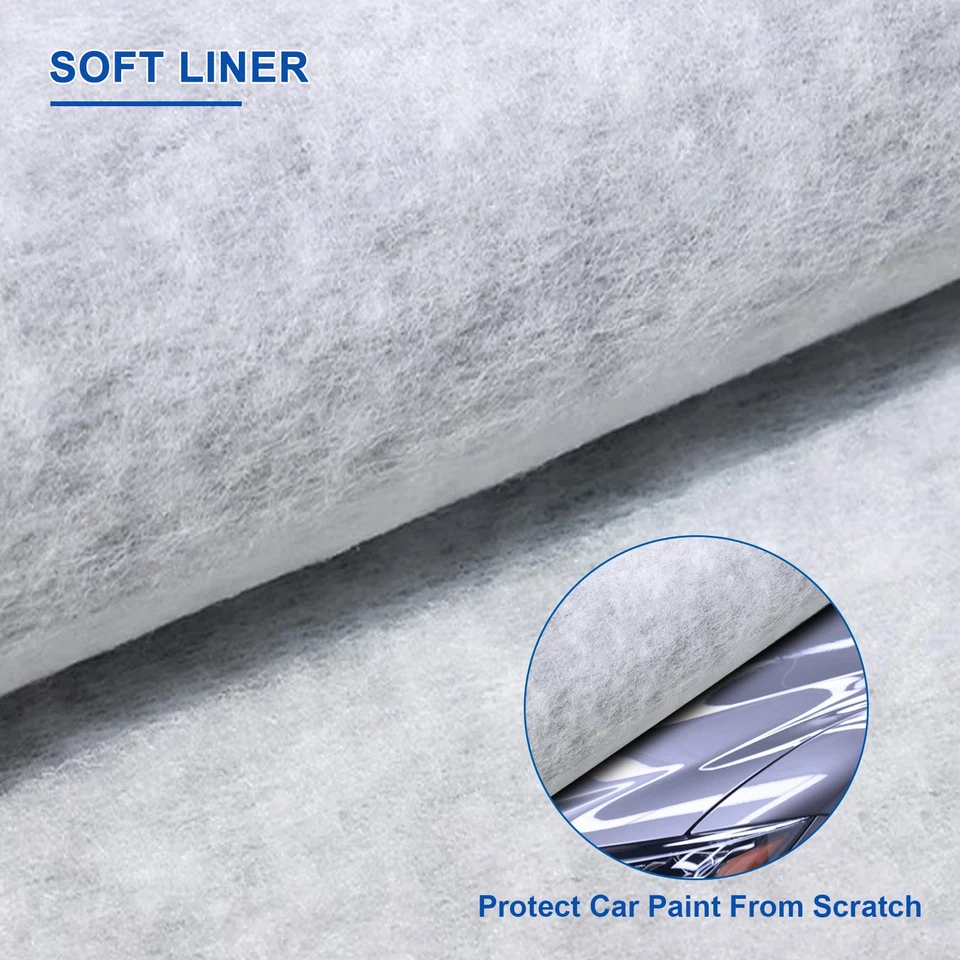 For Mazda CX-3 Sedan 6 Layer Car Cover PEVA+Cotton Waterproof Rain Protection - Image 4 of 4