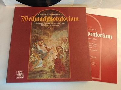 Weihnachtsoratorium - Bach/Harnoncourt, Germany 3 x Vinyl, LP, Box-Set