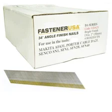 2" DA21 ANGLE FINISH NAILS 15GA BRITE 16,000ct | UDA21C4