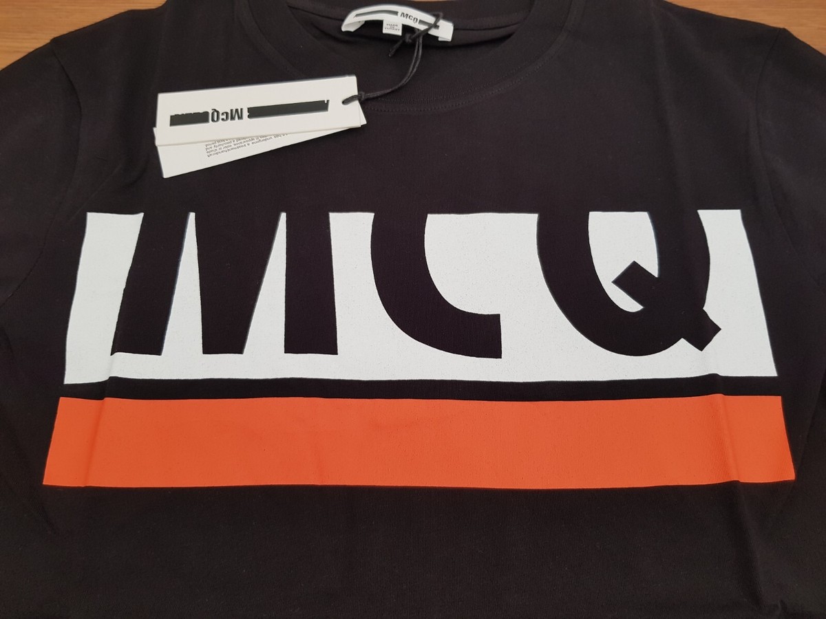 送料関税込み【McQ Alexander McQueen 】トップス MCQ Alexander McQueen MCQ Logo T-Shirt, Brand New and Tagged